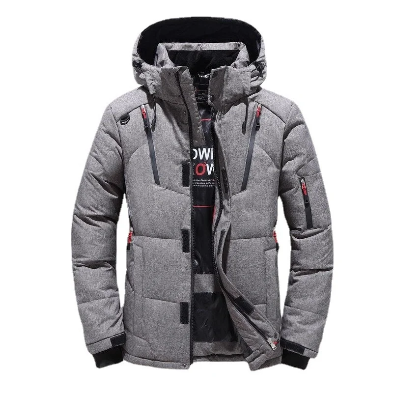 Long Winter Jackets for Men Parkas Coats Man Motorcycle Jacket Plus Size Men's Clothing Coat Climbing Clothes Anorak Down New &