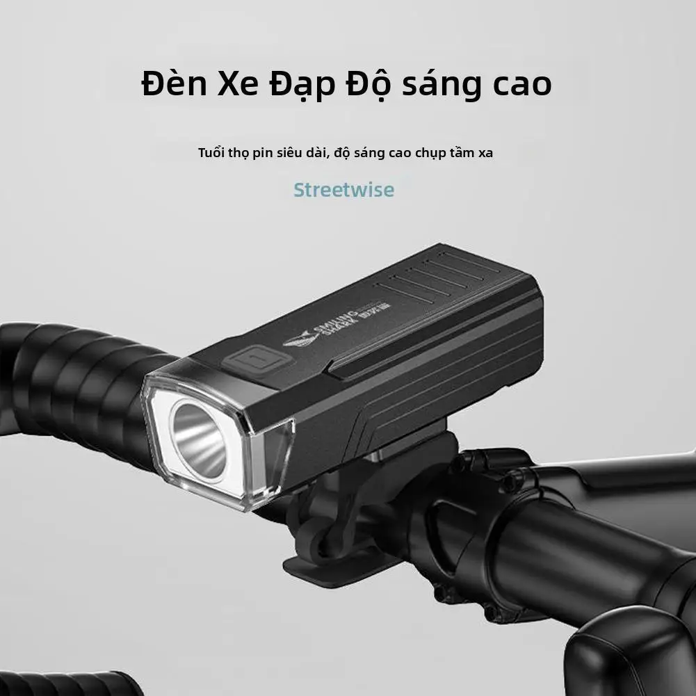 LED Front Bike Light USB Rechargeable Mountain Bicycle Headlight