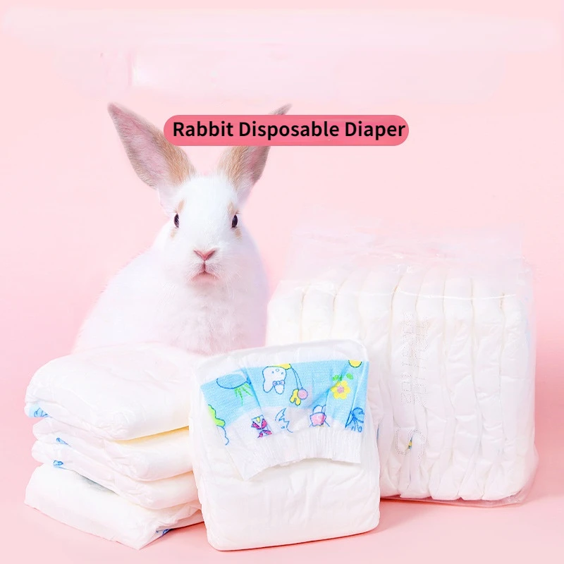 Super Absorption Physiological Pants Dog Diapers for Small Dogs Female Dog Rabbit Disposable Leakproof Nappies Puppy 10PCS/set