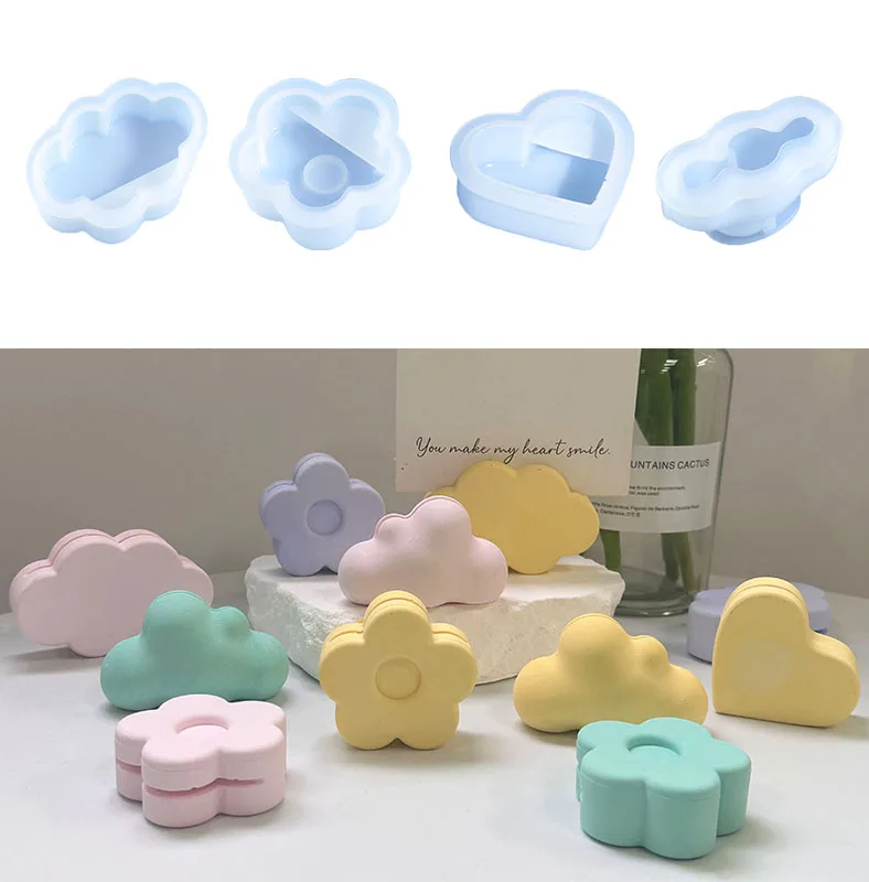 Set 7 Stampi In Silicone Per Sottobicchieri E Resina Epossidica – Forme Varie, Qualità Alimentare - 4