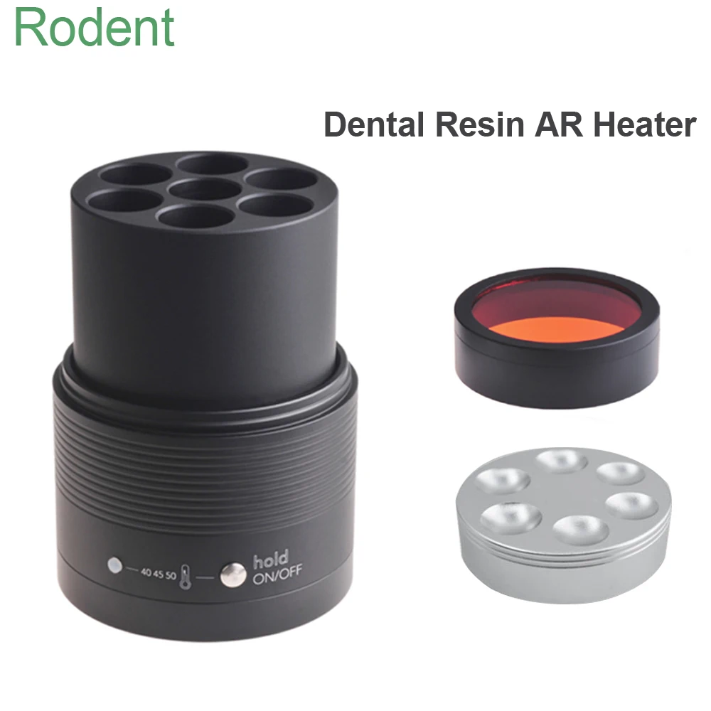

40/45/50℃ Dental Composite Resin AR Heater Composed Material Warmer 2 Ways Heating with Plate Dentist Equipment 24W