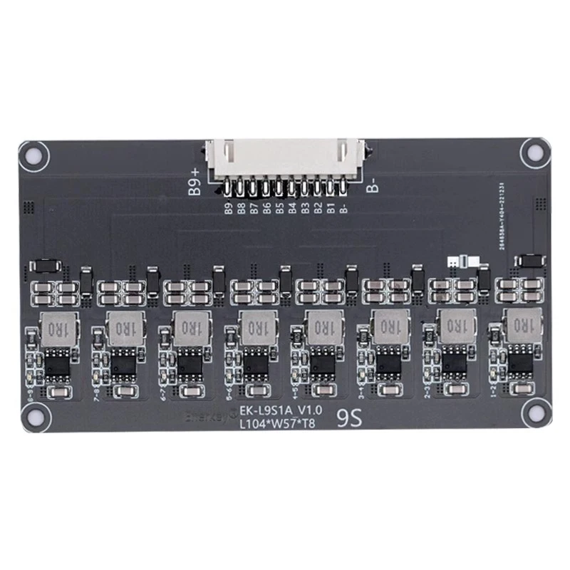 Chargeur équilibreur LiPo 1A 2S-8S pour modélisme RC en fonctionnement, batterie branchée