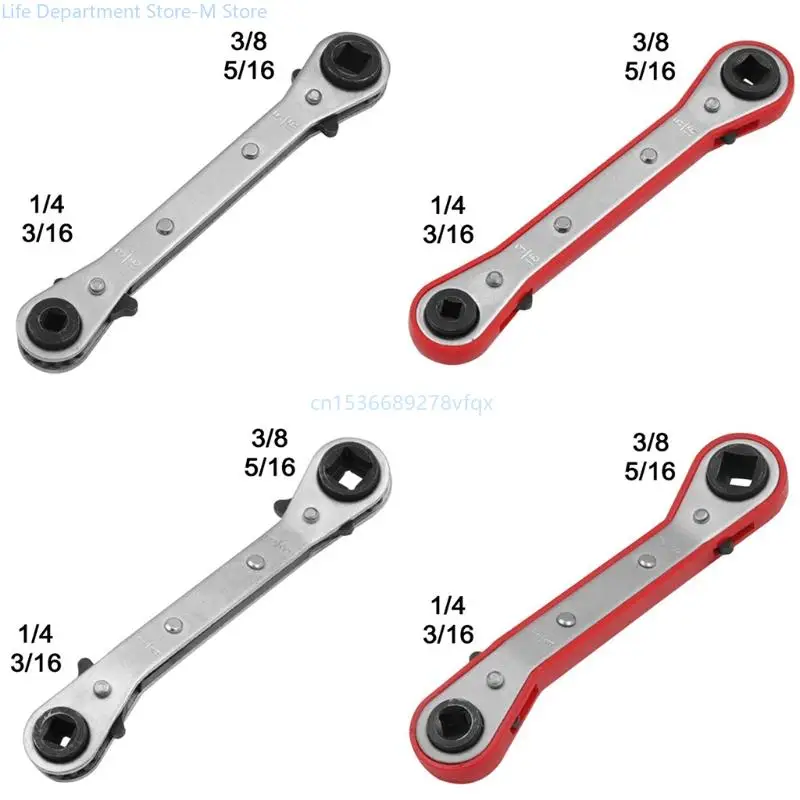 

Refrigeration Ratchet Wrench Best for HVAC Service, Ratcheting and Strong Gear