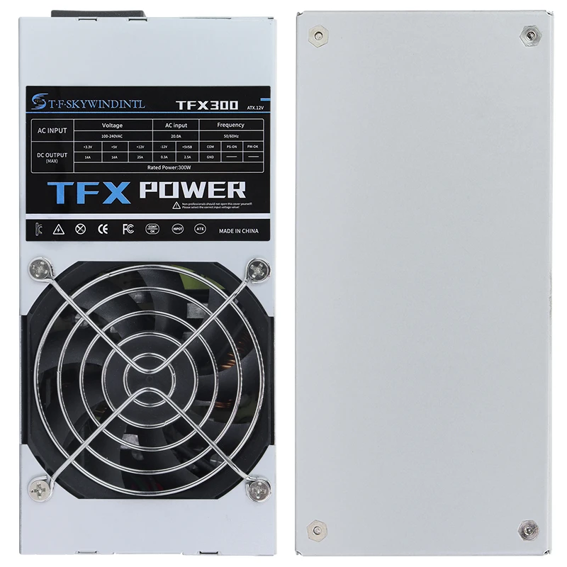 TFX 300W 400W PC 전원 공급 20+4Pin 비 모듈식 컴퓨터 데스크톱 작은 컴퓨터 cases115-230V를 위해 적합한 활동적인 PFC PSU