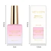 Vendeeni 10 Color Pink Purple Glitter Broken Diamond Cat Eye Nail Gel Polish Semi Permanent Magnetic UV LED Soak Off Gel Varnish 6