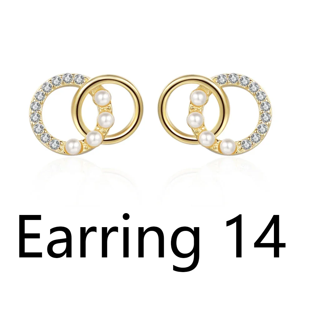 

2023 100% 925 Sterling Silver Cute Bear Earrings Fashion Pierced Stud Earrings14 Jewelry Manufacturers Wholesale Free Shipping