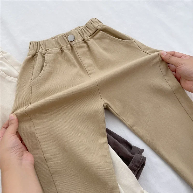 Girls Pants Boys Pants Kids Pants Girls Trousers Kids Pants Slacks Foreign Style Korean Autumn Spring Clothes