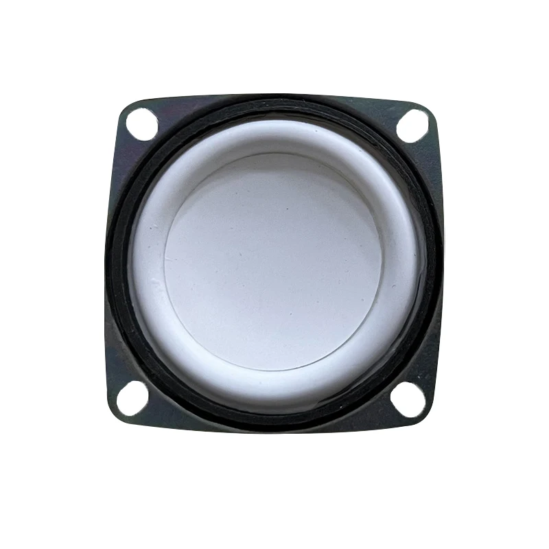 2pcs 2 Inch White PU Edge Full Range Speaker Unit 4 Ohm 3W Portable Audio Loudspeaker For Home Theater DIY High Fidelity