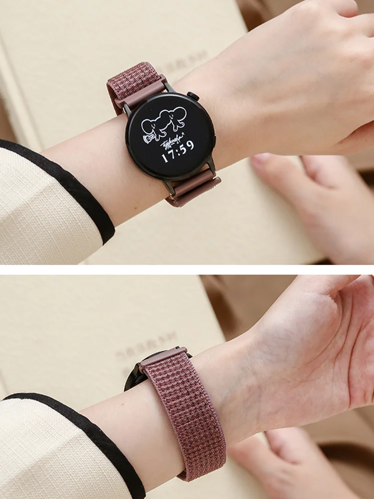 Universal 22-20mm Sport Loop Band Strap - Premium Bracelet Accessories
