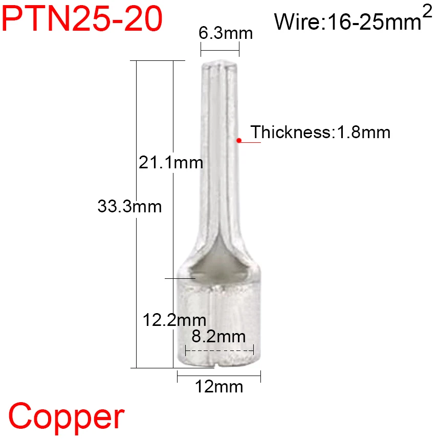 2Pieces PTN25-20