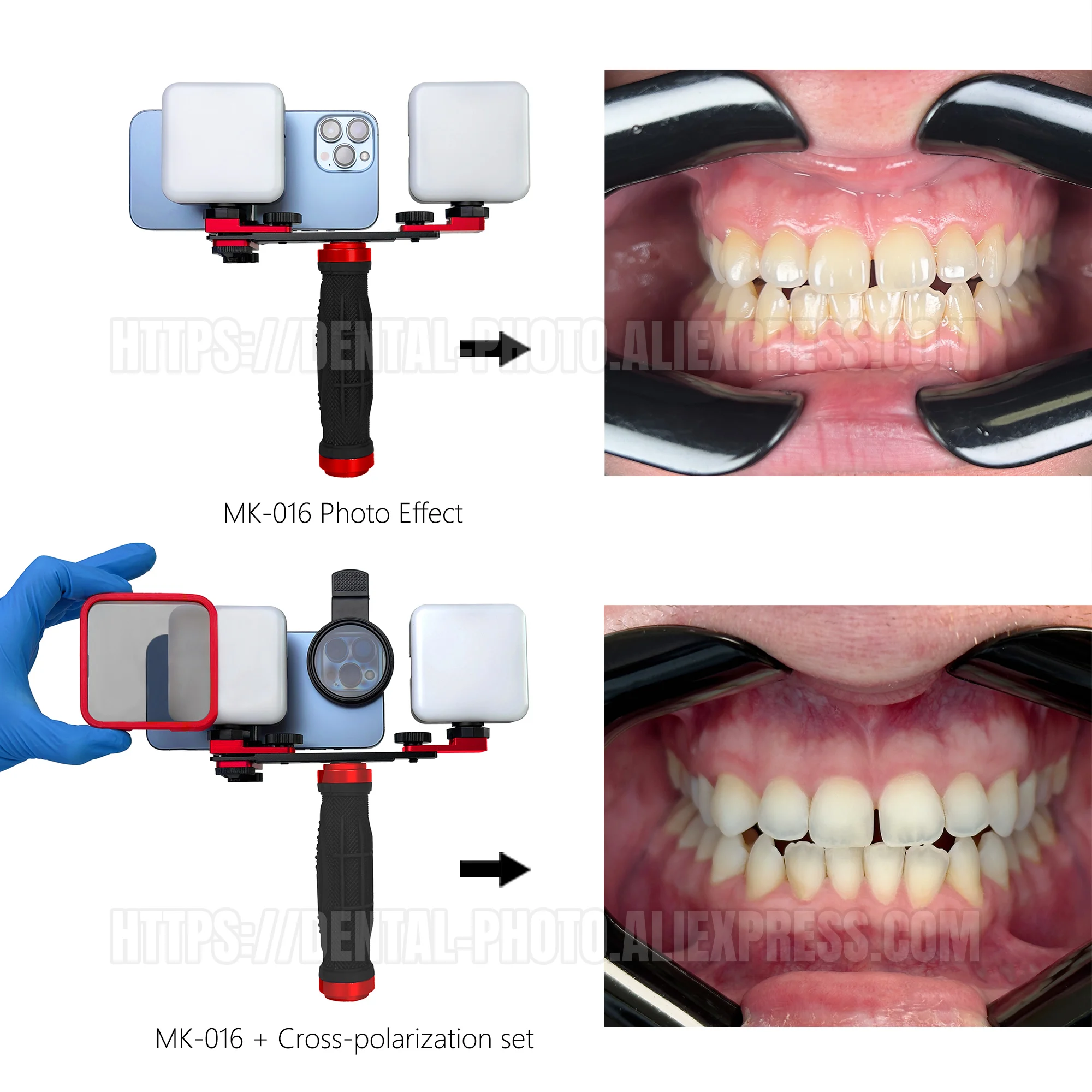 Mobile Photography LED Light Phone Photo Video Flashlight