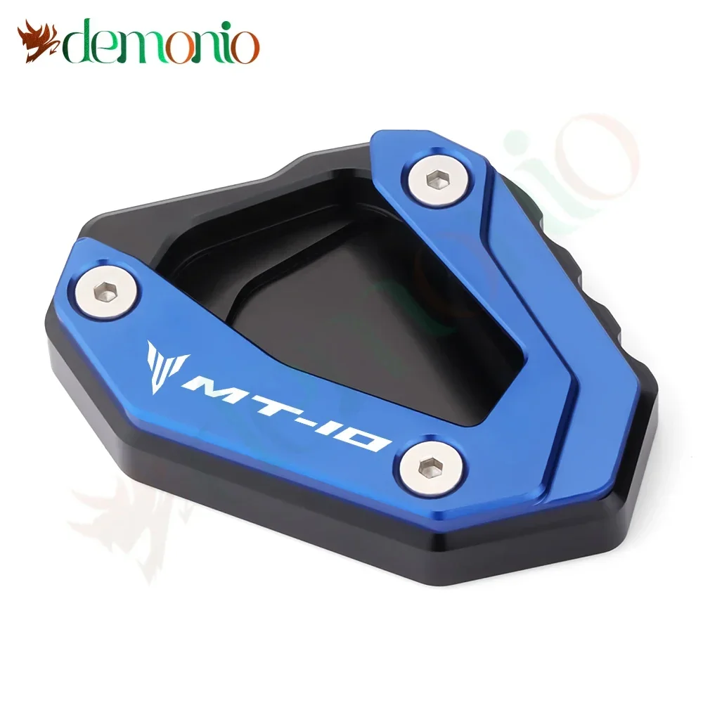 Motorcycle Foot Support Plate Side Stand Extension Pad Accessories