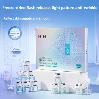 Set per la cura della pelle antirughe triplo peptidico - Kit viso idratante rassodante e liftante per tutti i tipi di pelle Prodotto per la cura della bellezza 1