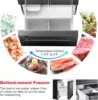 18FS5S16 French Door Refrigerator with Installed Ice Maker and Bottom Freezer Adjustable Electrical Thermostat Control 3