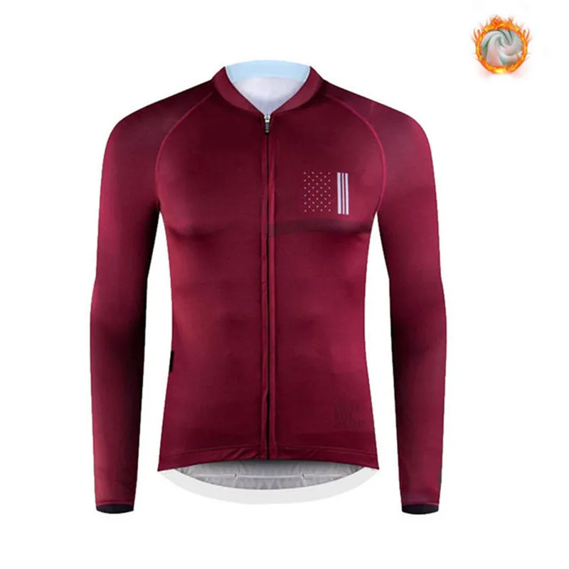 thumbnail image 1 of Nueva chaqueta térmica de lana de invierno 2022 de España, maillot de ciclismo de manga larga, ropa de ciclismo para hombre, ropa de bicicleta, maillot, 1 of 5