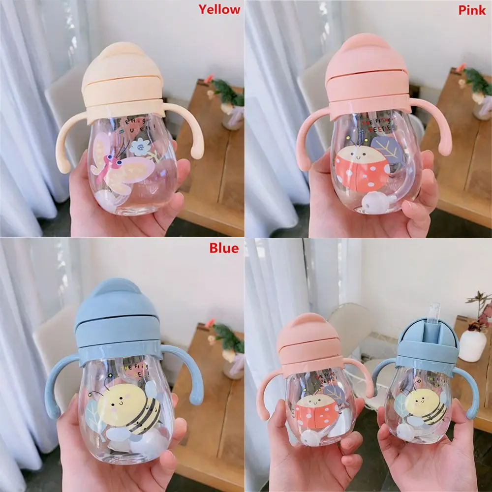 Kids Cartoon Straw Bottle 5