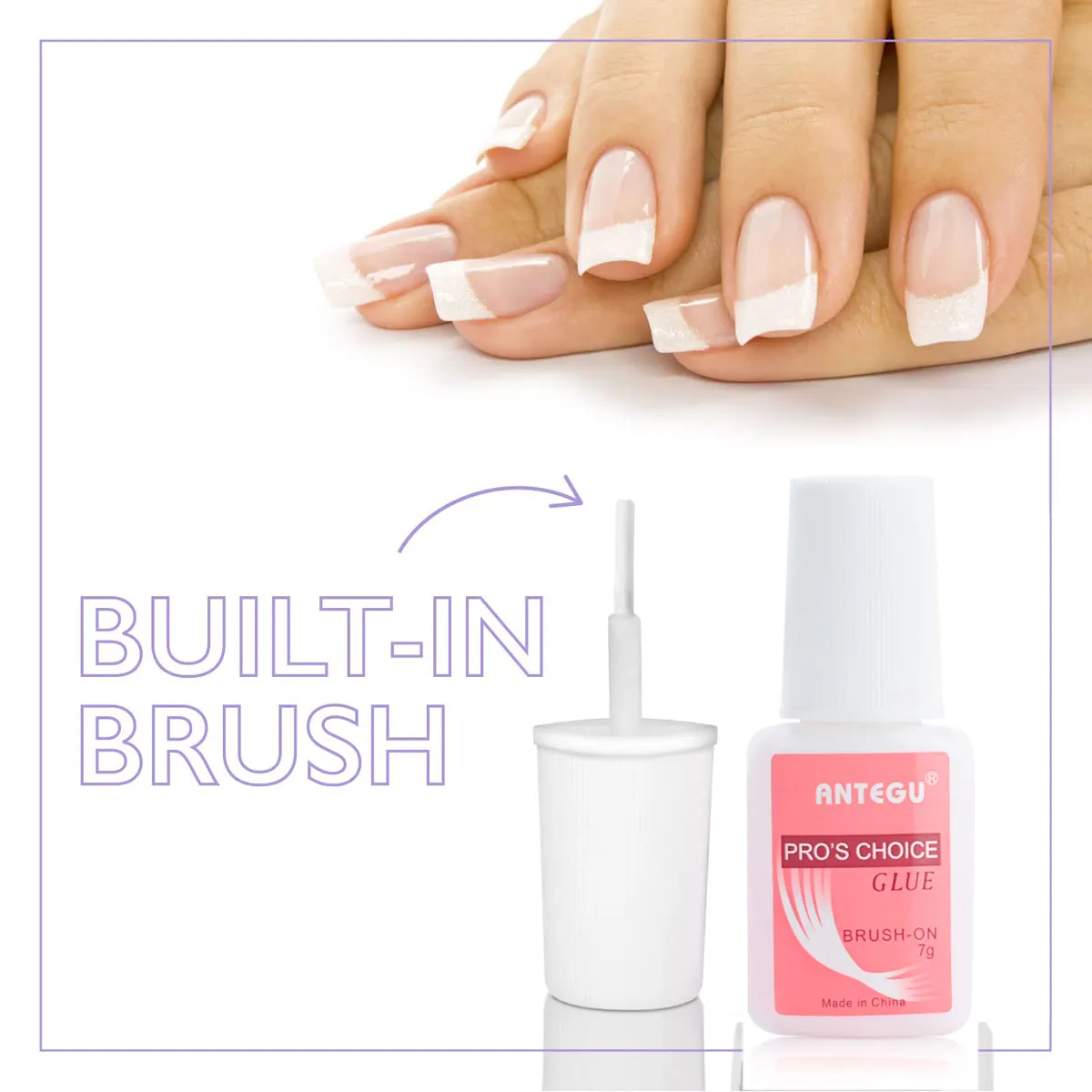 7g/bottle Fast-dry Nail Glue Professional Nail Tip Bond Glue 1/5/10pcs for False Nail Tips Long Lasting Glue Nail Tools 2/3/10g 5
