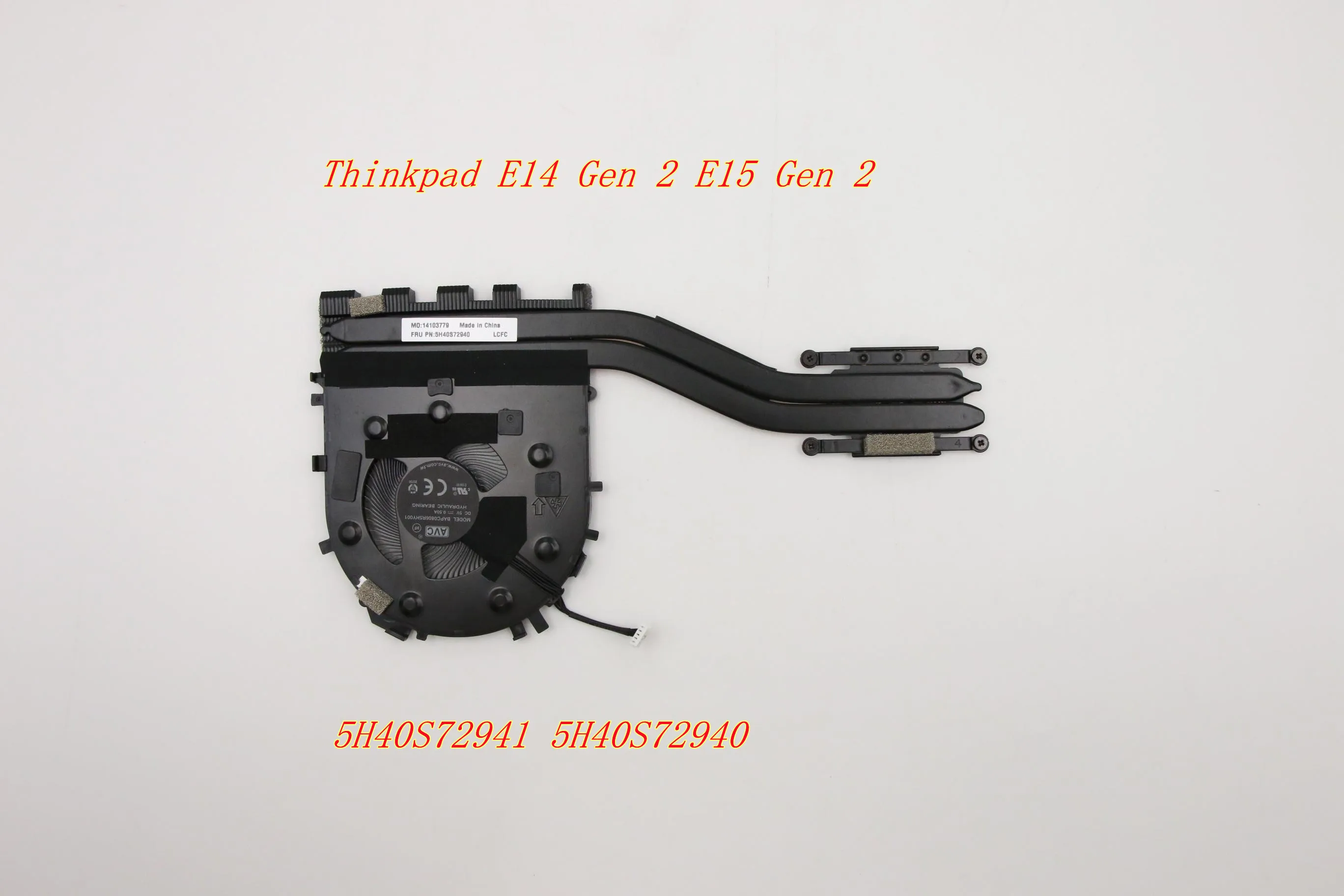 

New/Orig For Lenovo Thinkpad E14 Gen 2 E15 Gen 2 Laptop UMA CPU Cooling Fan Heatsink Cooler 5H40S72941 5H40S72940