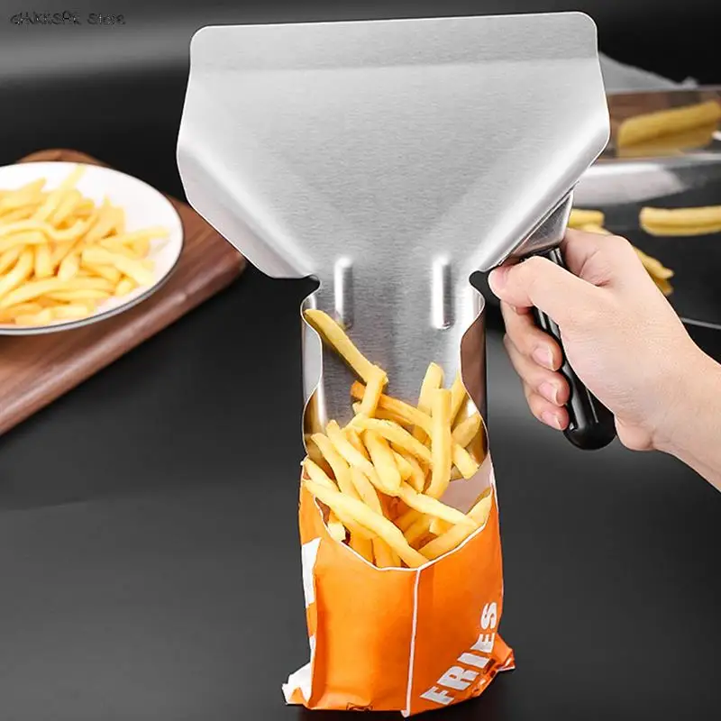 AoinoxidvelChipsFoodShovelChipScoopFriesandBurgerPackaging