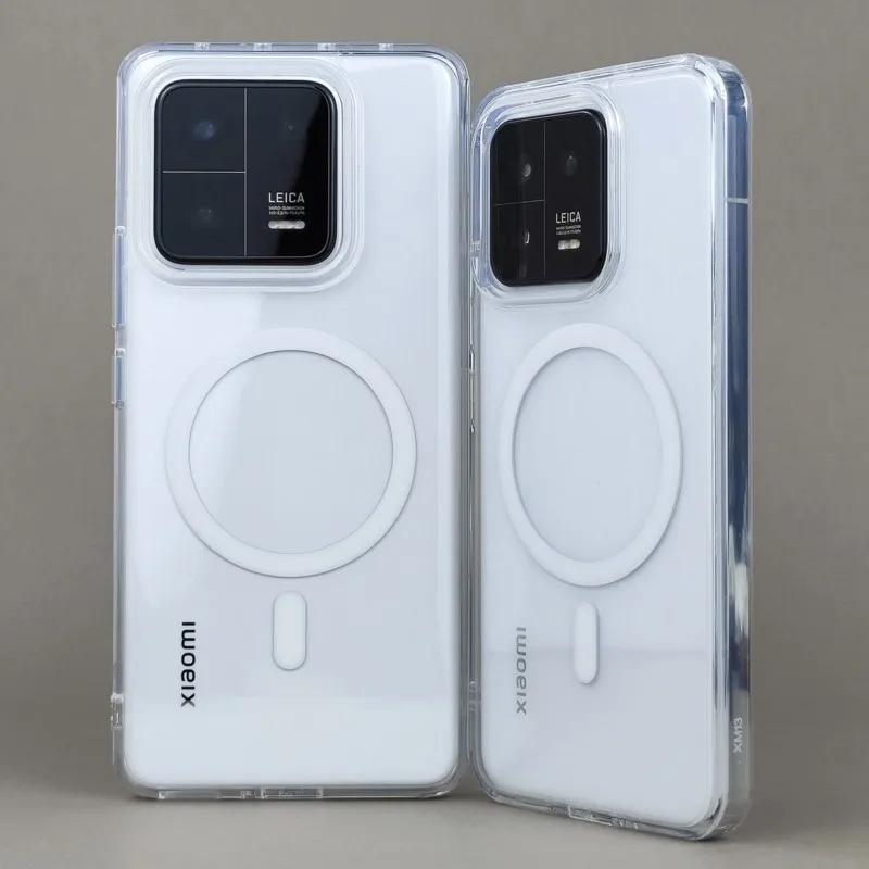 Transparent Magnetic Shockproof Hard Cover