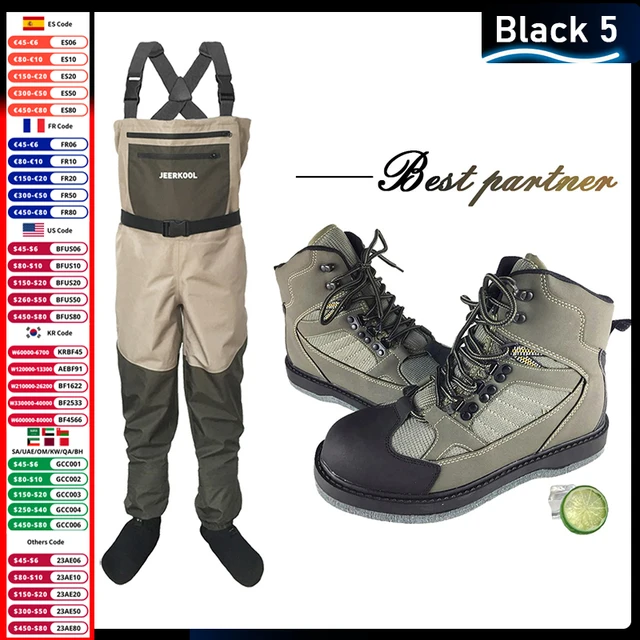 JEERKOOL Fly Fishing Waders Shoes: A Perfect Companion for Upstream Adventure
