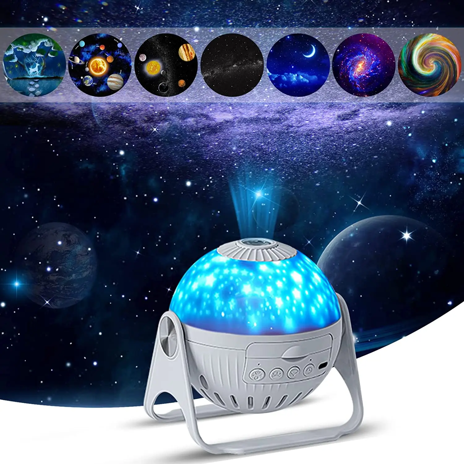 Wegrijden Meter Riskant Led Galaxy Projector 12 In 1 Planetarium Projector Nachtlampje Ster  Projector Lamp Voor Kinderen Babykamer Decor Plafond Nachtlampjes| | -  AliExpress