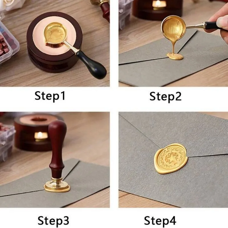 Seal Wax 200PCS 36 Colors DIY Stamp Particle Clipboard Material Wedding Invitation Letter Decoration