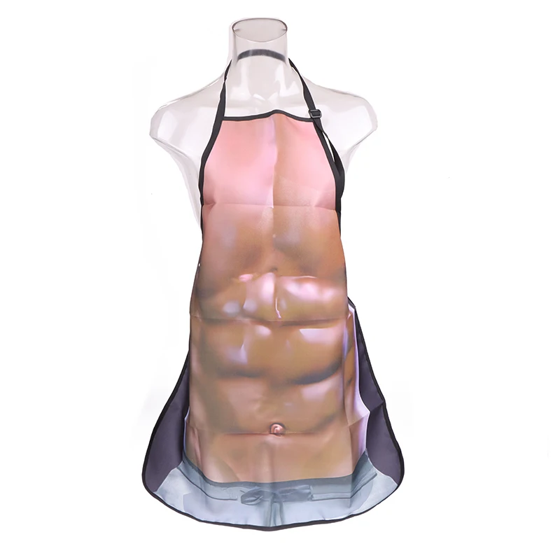 Cotton Women Apron Funny Novelty Women Sexy Kitchen Apron Naked Men Sexy Rude Cheeky Cooking Bbq Party Man Kitchen