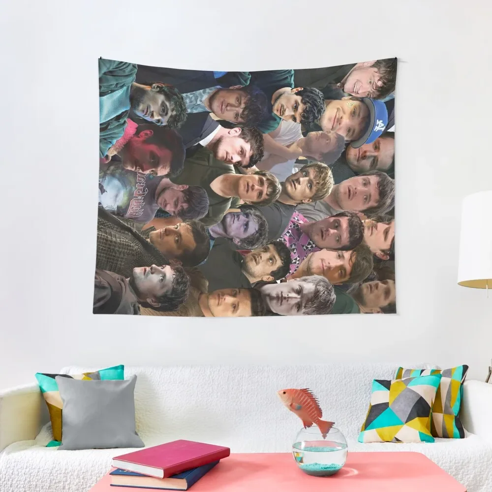 

JoshHutcherson Photo collage Tapestry Japanese Room Decor Decoration Bedroom Tapestry