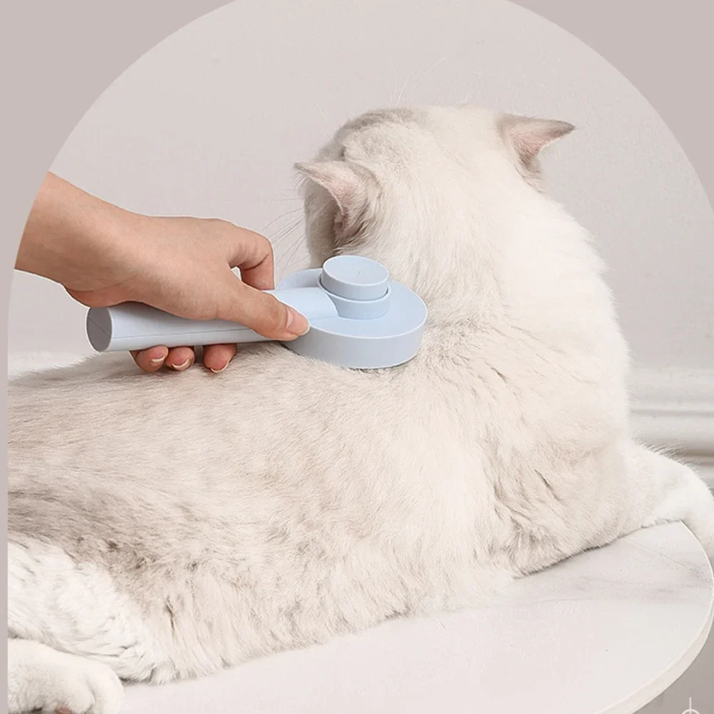 Cat Comb Cat Brush Pet Hair Removal Brush Pet Grooming Brush for Cats Dogs Pets Hair Remover Massages Puppy Kitten Accessories 6