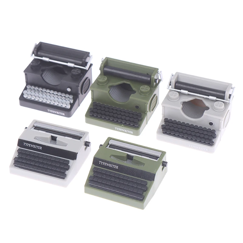thumbnail image 2 of Classical Small Typewriter Model Decorative Desk Display Piece Ideal 2 of 14