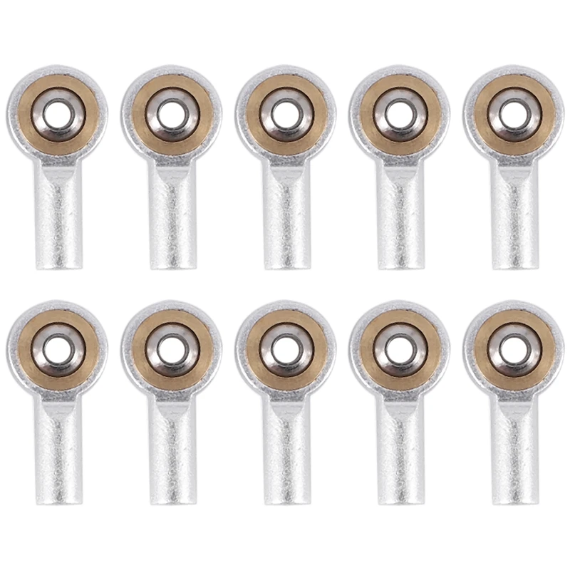 

10Pcs Metal M2 Tie Rod End Ball Joint Link Ball Head for HSP Tamiya Mini 4WD RC Car Truck Crawler Boat Airplane,3