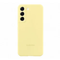 Premium Silicone Shockproof Protective Case - Soft Touch Cover for Enhanced Grip and Protection (Butter Yellow)