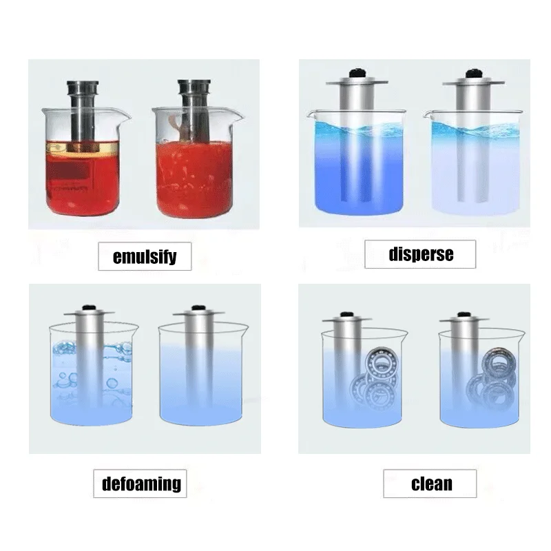 Ultrasonic Cleaner,Industrial vibration bar,Sonic input dissolving emulsification defoaming disperse,Ultrasound cleaning machine 4