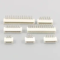 FPC FFC 1mm 1.0mm Pitch 4 5 6 7 8 9 10 11 12 13 14 15 16 18 20 22 24 25 26 28 30 Pin Dual Right Angle Flat Cable Connector 2