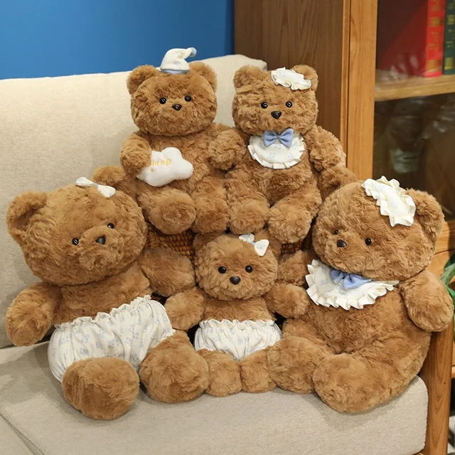 Good Night Bear Plush Toys Lovely Cartoon Plush Toy Teddy Bear