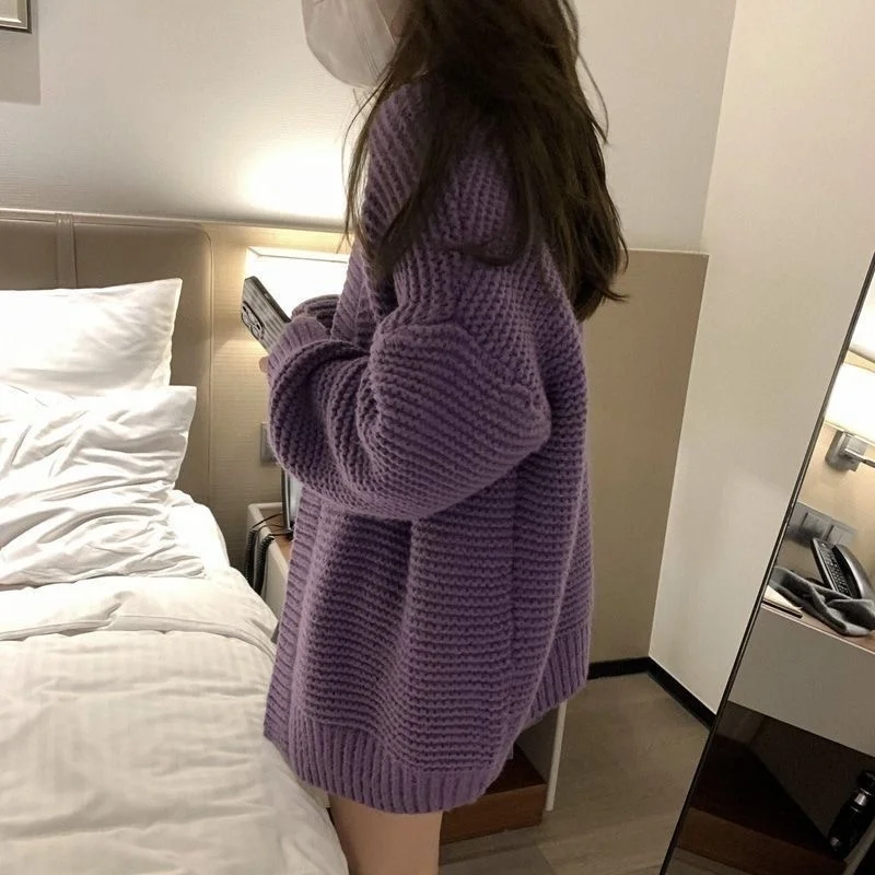 Рисунок 5 - Осенне-зимний фиолетовый кардиган