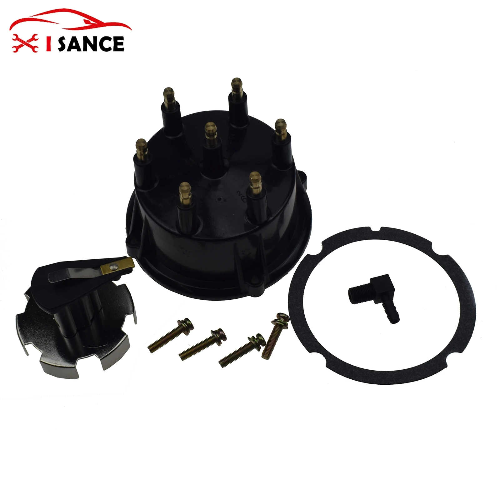 Distributor Cap Rotor Kit Tune-Up Kit For Marinized V8 V6 engines with Thunderbolt IV&V HEI ignitions 805759Q3 805759T3 815407Q5