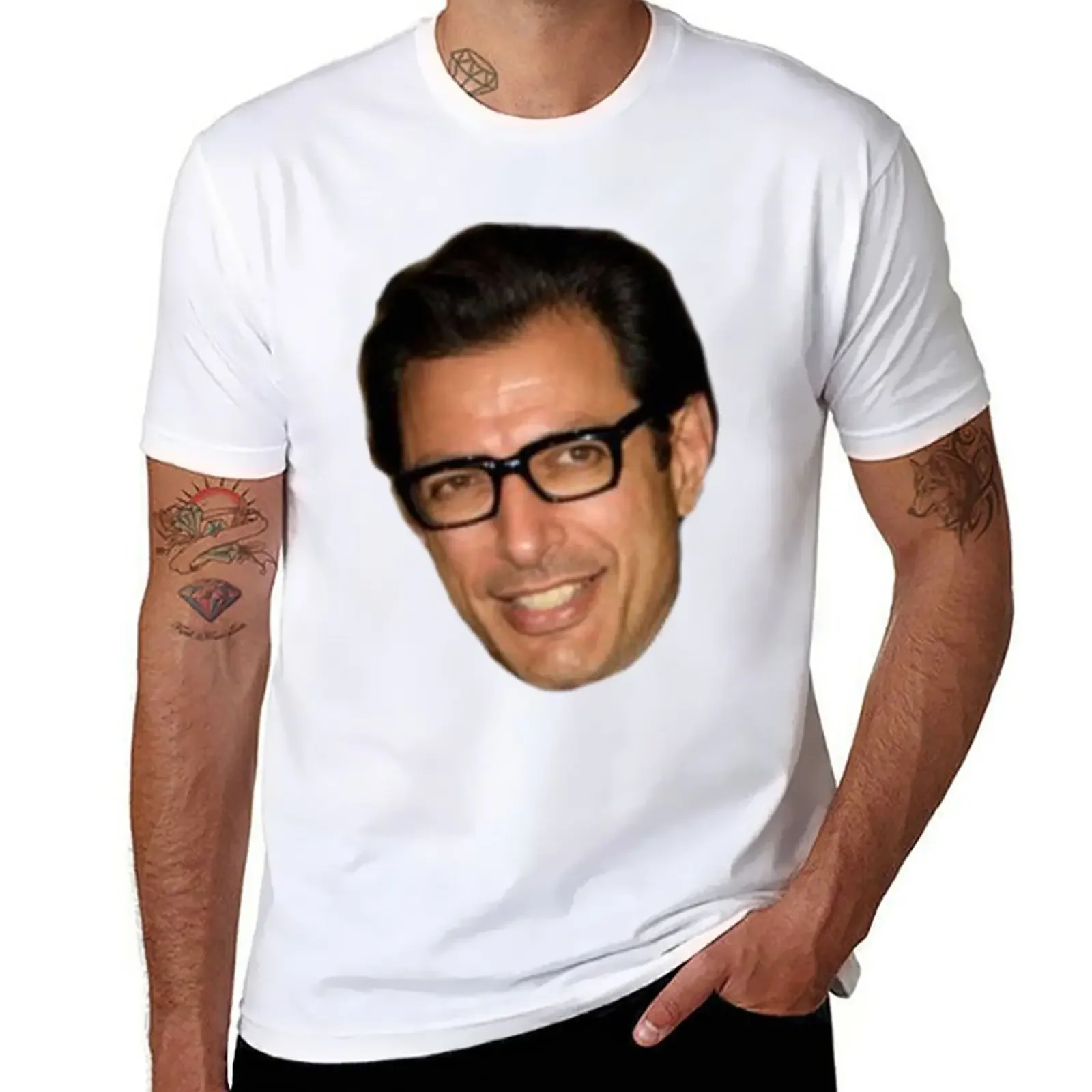 

Jeff Goldy T-Shirt Short sleeve tee hippie clothes summer tops mens tall t shirts