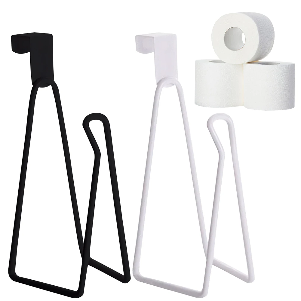 Toilet Roll Paper Holder Roll Paper Storage Rack Wall Mount Metal Tissue Stand Punch Free Bathroom Accessories,toilet paper holder,toilet paper rack,toilet roll holder,tissue holder