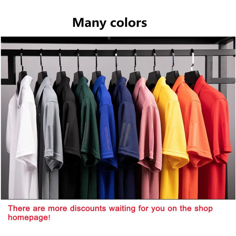 Golf Shirt Luxury Printed Sports Polo Shirt Quick-drying Breathable Lapel Short-sleeved T-shirt Men Brand Summer mens golf shirt