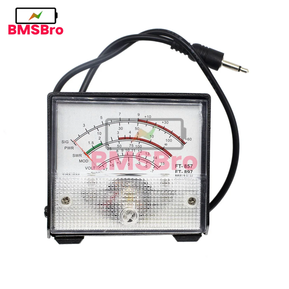 Misuratore S Esterno/Swr/Misuratore Di Potenza Ricevi Display Misuratore Di Onde In Piedi Ft-857 Ft-897 857 897 Nero/Bianco