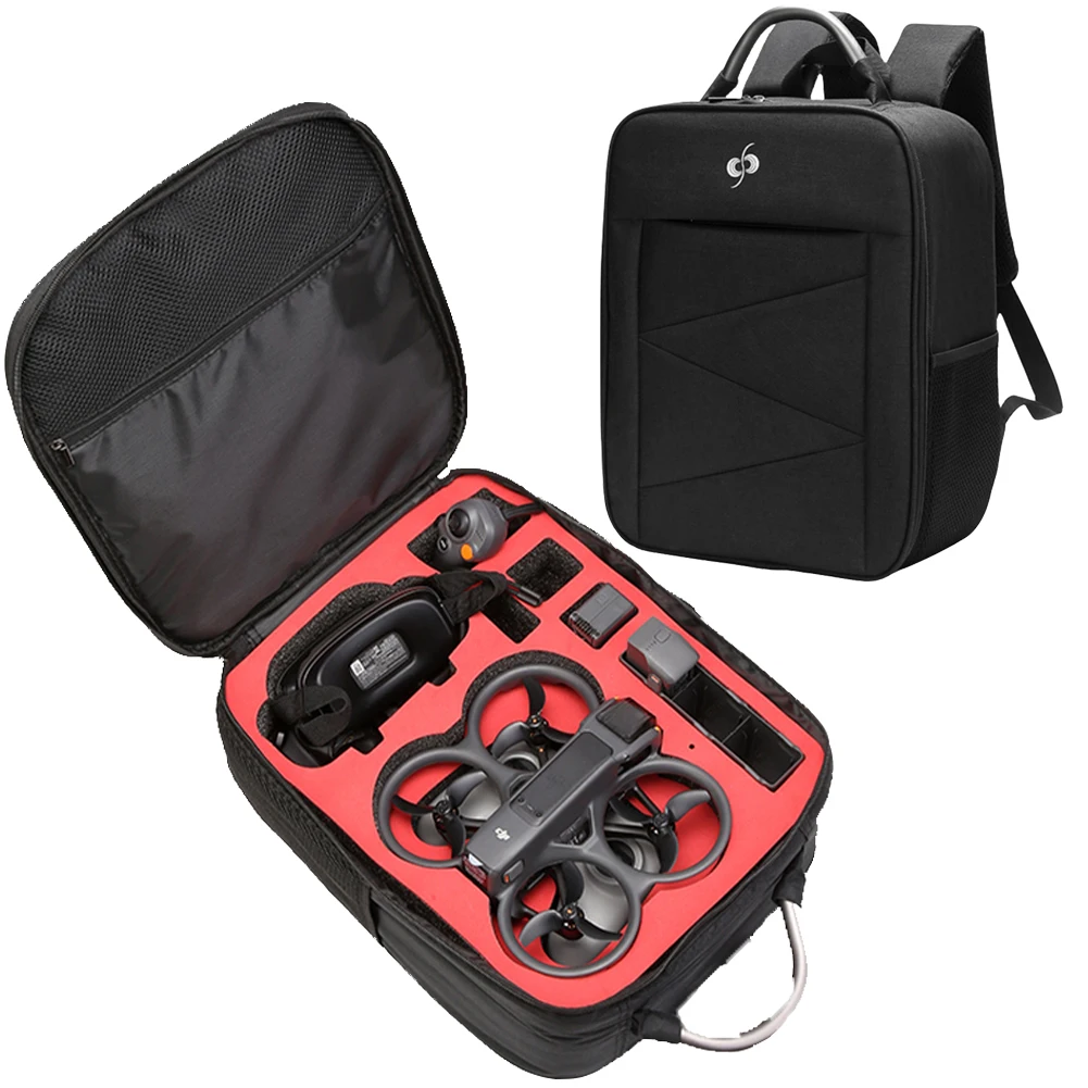 

Shoulder Backpack For DJI Avata 2 Large Capacity Storage Bag Portable Shoulder Bag Waterproof Carrying Case Drone Accessories