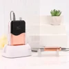 Rechargeable 35000RPM Brushless Portable Cordless Heart Shape Plating Silver E File Electric Manicure Nail Drill Machine 3