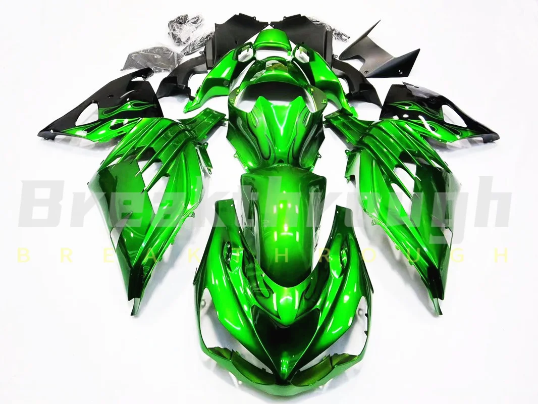 Suitable for Kawasaki Ninja ZX-14R ZX14R ZX 14R 2012-2019 13 14 15 16 17 18 Motorcycle High Quality ABS Plastic Fairing Set