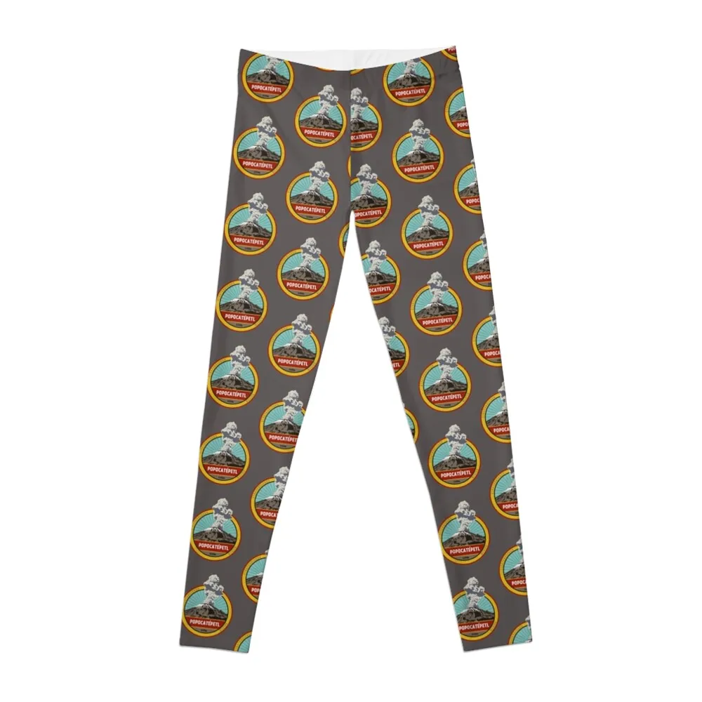 

Popocatépetl Volcano, Mexico Leggings sports woman gym sportswear gym high waist Womens Leggings