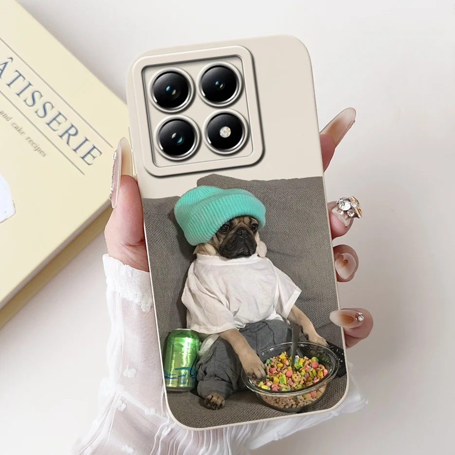 Cute Dog Cartoon Soft TPU Case - Full Camera Protection Cover