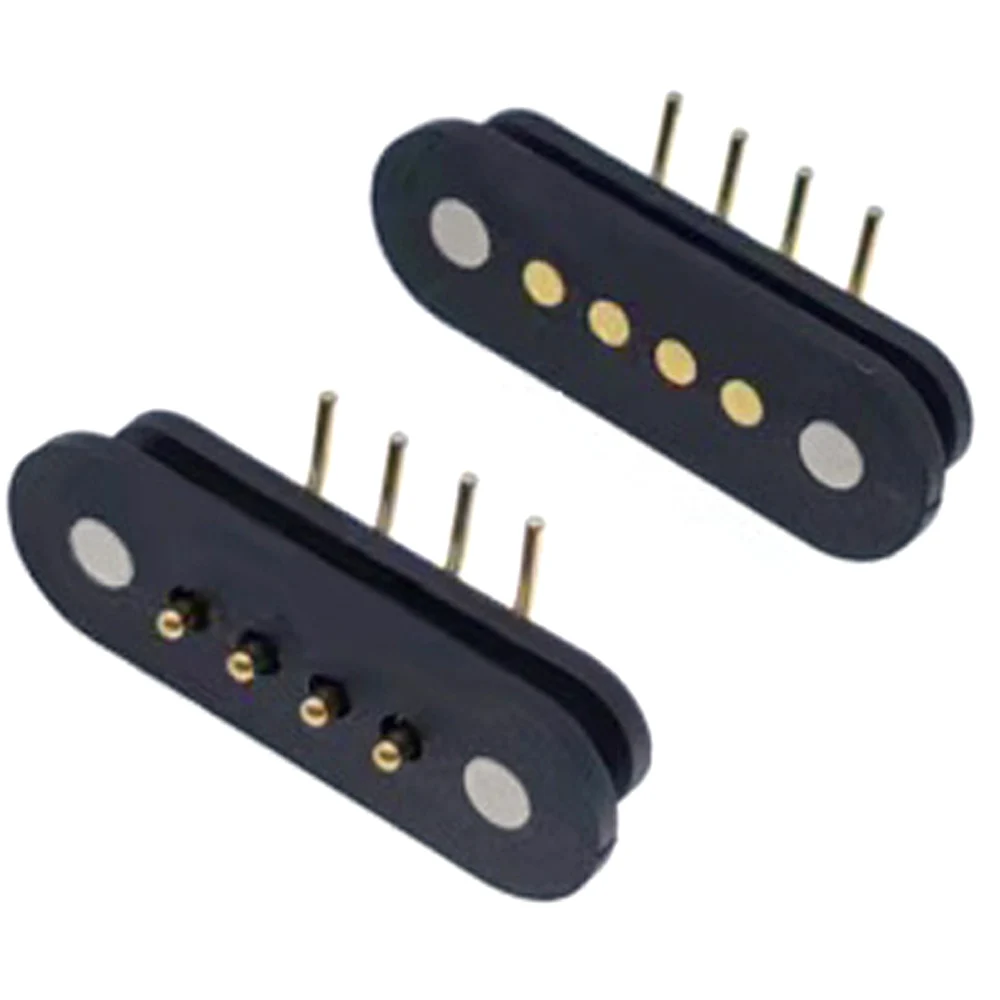 Mola Magnética Dedal Pin Connector 90 Graus Bent Pin 25 mm em Ângulo Macho e Fêmea Atual 2.0a 36v Pcs