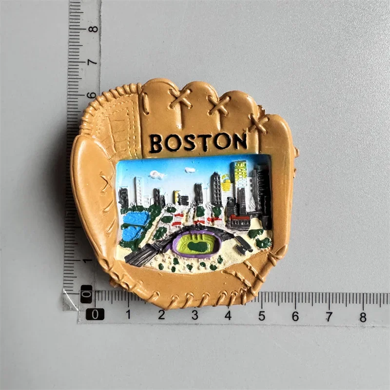 Magnete Da Frigo Con Apribottiglie Seattle USA - Souvenir In Vetro E Metallo 4x6,5 Cm - 5
