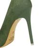 Women Fetish 10.5cm High Heels Metal Buckle Nightclub Designer Pumps Lady Daily Office Heels Evening Scarpins Shoes Plus Size 5